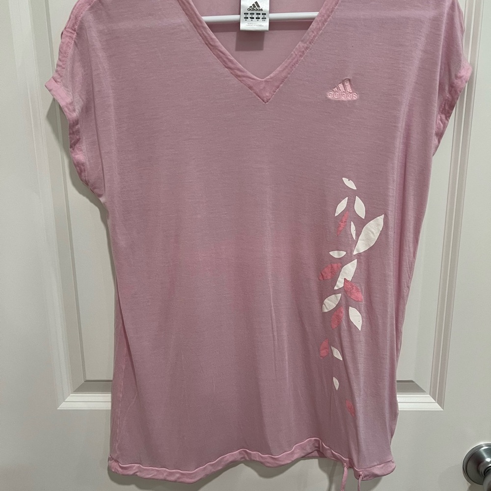 Adidas Pink Short Sleeve Tee